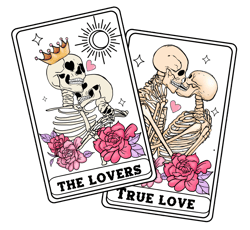 The Lovers True Love Png, Skeleton Valentine Png, Skeleton Love Png, Valentine Design, Valentine Day Digital Download