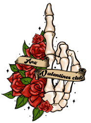 Anti Valentine Skeleton Png, Skeleton Valentine Png, Skeleton Love Png, Valentine Design, Valentine Day Digital Download