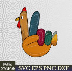 Peace Sign Turkey Hand Cool Thanksgiving Hippie Svg,Eps, Png, Dxf, Digital Download