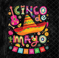 Cinco De Mayo For Mens Womens Kids Mexican Fiesta 5 De May Png Design, Sublimation