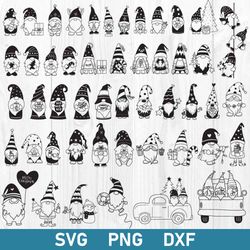Gnomes Bundle Svg, Gnome Svg, Gnome Christmas Svg, Christmas Svg, Png Dxf, Eps File