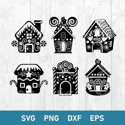 House Christmas Svg, Gingerbread Svg, Xmas Svg, Christmas Svg, Png Dxf Eps Digital File