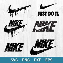 Logo Nike Bundle Svg, Logo Nike Svg, Logo Brand Svg, Fashion Svg, Png Dxf Eps Digital File