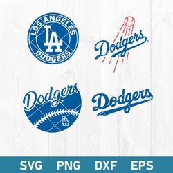 Los Angeles Dogers Bundle Svg, LA Dodgers Svg, Dodgers Svg, Mlb Svg, Sport Svg, Png Dxf Eps File