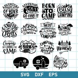 Mage Camping Bundle Svg, Funny Camping Svg, Camp Lifre Svg, Vaction Svg, Png Dxf Eps File