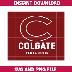 Colgate Raiders University Svg, Colgate Raiders logo svg, Colgate Raiders University, NCAA Svg, Ncaa Teams Svg (55)
