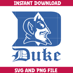 Duke bluedevil University Svg, Duke bluedevil logo svg, Duke bluedevil University, NCAA Svg, Ncaa Teams Svg (2)