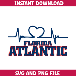 Florida Atlantic University Svg, Florida Atlantic logo svg, Florida Atlantic University, NCAA Svg, Ncaa Teams Svg (63)