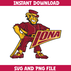 Iona gaels Svg, Iona gaels logo svg, IIona gaels University svg, NCAA Svg, sport svg, digital download (11)