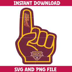 Iona gaels Svg, Iona gaels logo svg, IIona gaels University svg, NCAA Svg, sport svg, digital download (54)