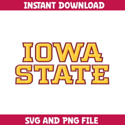 Iowa State  Svg, Iowa State  logo svg, Iowa State  University svg, NCAA Svg, sport svg (50)