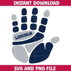 Lincoln ncaa Svg, Lincoln University logo svg, Lincoln University svg, NCAA Svg, sport svg (67)