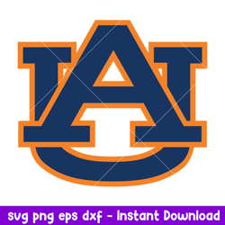 Auburn Tigers Logo Svg, Auburn Tigers Svg, NCAA Svg, Png Dxf Eps Digital File