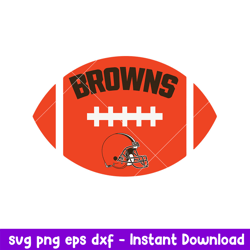 Baseball Cleveland Browns Logo Svg, Cleveland Browns Svg, NFL Svg, Png Dxf Eps Digital File