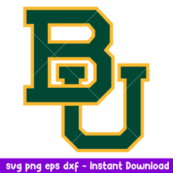 Baylor Bears Logo Svg, Baylor Bears Svg, NCAA Svg, Png Dxf Eps Digital File