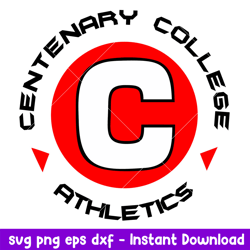 Centenary Gentlemen Logo Svg, Centenary Gentlemen Svg, NCAA Svg, Png Dxf Eps Digital File