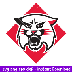 Davidson Wildcats Logo Svg, Davidson Wildcats Svg, NCAA Svg, Png Dxf Eps Digital File
