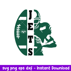 New York Jets Player Football Svg, New York Jets Svg, NFL Svg, Png Dxf Eps Digital File