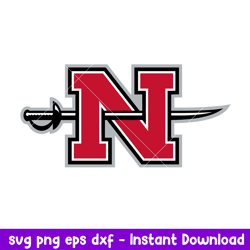 Nicholls State Colonels Logo Svg, Nicholls State Colonels Svg, NCAA Svg, Png Dxf Eps Digital File