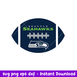 Seattle Seahawks Baseball Logo Svg, Seattle Seahawks Svg, NFL Svg, Png Dxf Eps Digital File