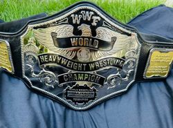 hulk hogan 84 championship belt 2mm brass, Heavyweight championship belt Replica, Gift For Men.