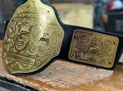 Big Gold, World Heavyweight Championship Wrestling Belt, Replica Wrestling Belt, 2MM Brass, Gifts-For-Mens,