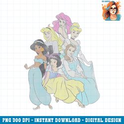 Disney Princess Group Shot PNG Download