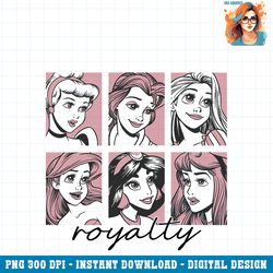 Disney Princess Royalty Panels PNG Download