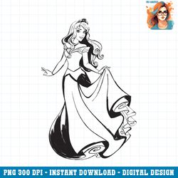 Disney Sleeping Beauty Princess Aurora Ballgown PNG Download PNG Download