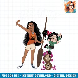 Disney Wreck It Ralph 2 Comfy Princess Moana Shiny PNG Download PNG Download