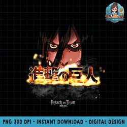 Attack on Titan Ill Kill Every Last One Of Them Eren Titan PNG Download