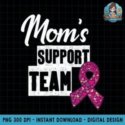 Breast Cancer Mom Support PNG Download