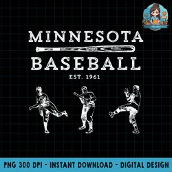 Classic Minnesota Baseball Twin Cities Fan Retro png, sublimation copy