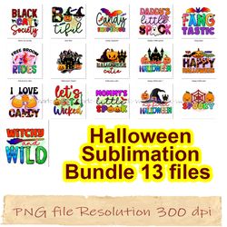 Halloween Bundle Png, Halloween PNG, Bundle PNG, Spooky PNG, Witch Png, Instant Download,Sublimation Designs