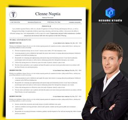 Be Bold with a professional-looking resume that stands out from the crowd, use this resume template with ease
