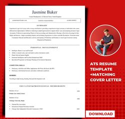 create a professional-looking resume that stands out from the crowd, use this resume template with ease