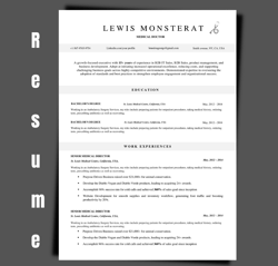 Best resume template for Medical professionals, resume template for registered nurse