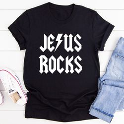 jesus rocks tee
