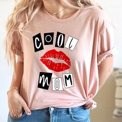 cool mom lips tee