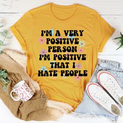 positive person tee