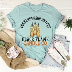 the sanderson sisters black flame candle co tee