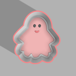 CUTE GHOST BATH BOMB MOLD STL File for 3D Printing