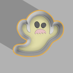 GHOST BATH BOMB MOLD STL MODEL for 3D Printing