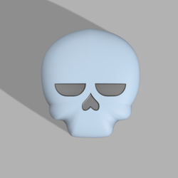 Skull 3D STL file