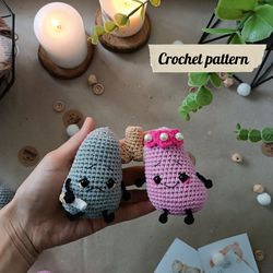 Crochet pattern lungs, amigurumi lungs, anatomical lungs crochet pattern, crochet body pats, gift for doctor or joke gif