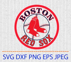Boston Red Sox SVG Boston Red Sox PNG Boston Red Sox Digital Red Sox Cricut