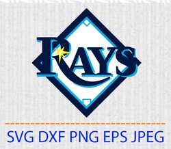 Tampa Bay Rays SVG Tampa Bay Rays PNG Tampa Bay Rays Digital Tampa Bay Rays logo