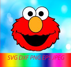 Cookie Monster SVG Cookie Monster PNG Cookie Monster Sesame street logo svg Elmo Collection svg