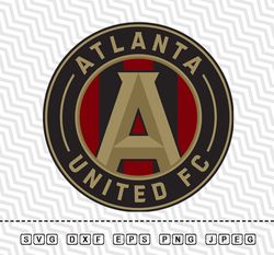 Atlanta united fc SVG Atlanta united fc PNG Atlanta united fc logo svg Atlanta united fc cricut Atlanta united fc
