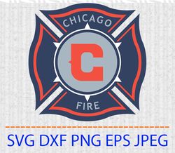 Chicago fire SVG Chicago fire PNG Chicago fire logo svg Chicago fire cricut Chicago fire